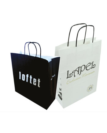 Twist Handle Paper Bag 260 x 130 x 350mm