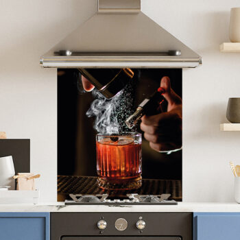 Whiskey Cocktail Kitchen Splashback