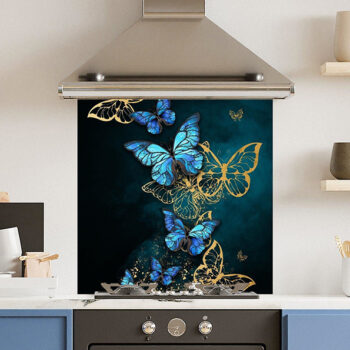 Flower Fly Kitchen Splashback